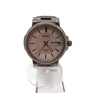 SEIKO mens watches quartz wrist watch analogues stainless WHT SLV 7n43-7b80 Direct from Japan Second