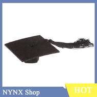 [NYNX] 1Pc Graduation Hat Mini Doctoral Cap Costume Graduation Cap with Tassels