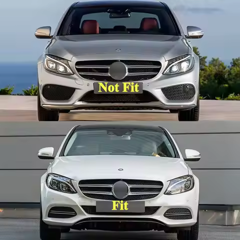 Front Grill For Mercedes-Benz C Class W205 A205 S205 C180 C200 C300 2015 2016 2017 2018 Front Bumper