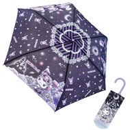 Kuromi 夜之城堡款縮骨遮雨傘 (53cm)