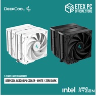 DeepCool AK620 CPU Cooler - White / Zero Dark R-AK620-WHNNMT-G-1 / R-AK620-BKNNMT-G-1