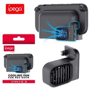 Nintendo SWITCH2 NS2 IPEGA Pie Shark Base Cooling Fan USB Plug-In Fan Temperature Control Fan TV Bas