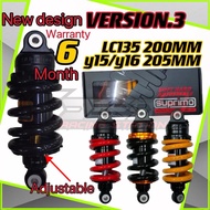 Adjustable V3S suprimo monoshock version3 y15 y16 205mm LC135 200mm RS150 RSX150 230mm v3