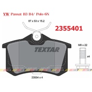 ((VAG Xiaolai Car) Germany Textar Passat B3 B4 Polo 6N Rear Brake Pads 2355401