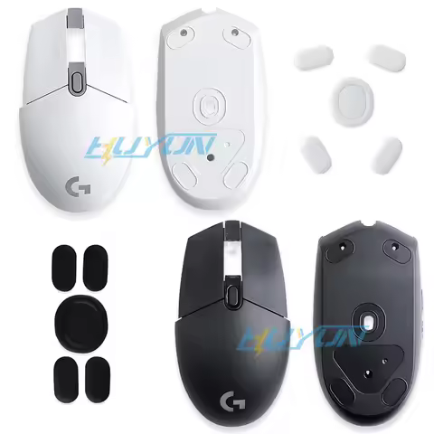 Mouse Top Shell Cover Outer Case Feet For Logitech G102 Wired Gaming Mouse