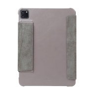 【Alto】iPad Air/Pro 11" 書本式皮革保護套-礫石灰