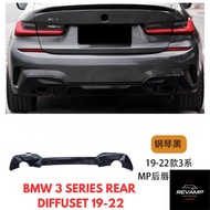 BMW 3 Series G20 & F30 Rear Diffuser | Carbon Fiber Style | Performance Upgrade | Fits 2018-2023 G20