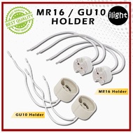 MR16 GU10 Holder Ceramic Base Socket Bulb Holder Wire Connector