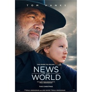 News of the World Movie Poster Print Photo Wall Art Tom Hanks Size 24x36