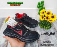 Sepatu sekolah anak laki-laki size 34-37/ sepatu AUDAX anak sekolah keren / sepatu sekolah hitam rin