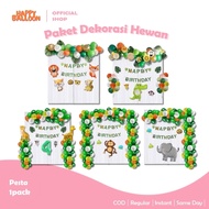 HappyBalloon Animal Theme Birthday Decoration Package (PD20)