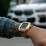LODI CASE WATCH-APPLE WATCH Stainless Steel 44mm-Gold