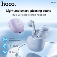 HOCO EW201 TWS True Wireless Headset Bluetooth Earphone Bluetooth 5.4 With Mic Stereo Sports Headpho
