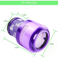 V11 Animal Filter Replacement Compatible with Dyson V11 Torque Drive V11 Animal V11 Complete V11 Ext