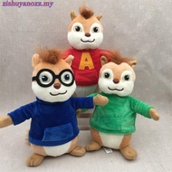 20cm 20th Century Movie Alvin and the Chipmunks Alvin Theodore Simon Plush Toys Doll Soft Stuffed Pi