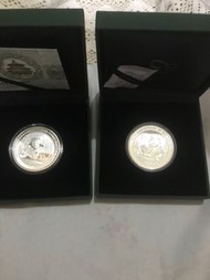 加字中國熊貓銀幣紀念幣
