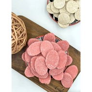 [Red Orange Food] {Hawthorn Round Slices (Red) 540g} Dried Fruit Candied Snacks Made In Taiwan Hawthorn Series