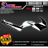 KAWASAKI Striping Sticker serpico 150 transparent maxdecalkawasaki