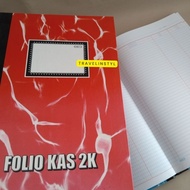 Kiky 2K 2 Column Folio Cash Book