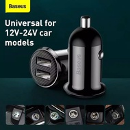 Baseus Mini Grain Pro Car Charger Dual Port 4 8A long-lasting D6E9 multifunctional car charger car p