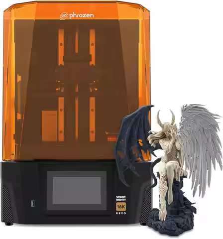 Phrozen Sonic Mighty Revo 16K LCD Resin 3D Printer, 10.1" Mono LCD, Ultra-High Resolution 14×19µm, S