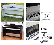 UK ​​​​​​​Exam Grade Digital Piano Hammer Action Fully Weighted 88 Keys+Piano Stool+Malaysia Adapter+Manual User