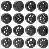 Plastic 1.0'' Wheel Rim Wheel Hub for 1/24 1/18 RC Crawler Axial SCX24 Deadbolt Gladiator Bronco AX2