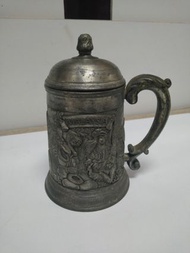 大馬錫Tumasek Pewter 馬來西亞錫器 - 杯 (有蓋)