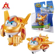 Super Wings S5 2" Mini Transforming Deformation Transform-a-Bots Airplane Action Figures Robot Trans