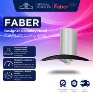 Faber Designer Chimney Hood FABERJET CAPPA 90SS | chimney hood hud dapur 抽油烟机 kitchen ventilation pr