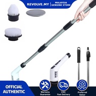Electric Spin Scrubber Handheld Wireless Scrubber Rechargeable Shower Scrubber with 7 Replaceable Br