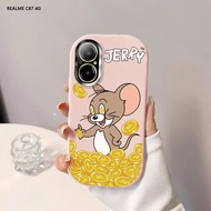 Softcase For Realme C67 C65 C55 C53 C51 C35 C21Y C25Y Anime Mouse Back Cover Case Soft Original Liqu