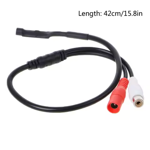 High Sensitive CCTV Microphone Security Microphone for CCTV Security DVR DropShipping