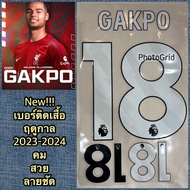 ลายสายฟ้ามาแล้วววว GAKPO เบอร์18 เฟล็กซ์รีดติดเสื้อกีฬา มีวิธีติดให้ค่ะ ไม่ได้จำหน่ายเสื้อนะคะ ขายเบ