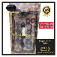 ISUZU TROOPER 3.2 3.5 V6 24V SOHC / DOHC 6VD1 ENGINE HEAD TOP OR FULL OVERHAUL GASKET SET