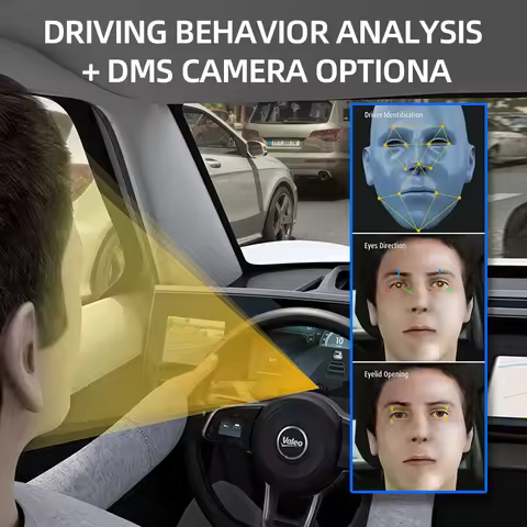 Jimiot New JC371 4G AI DashCam ADAS 3 Channes Live Video GPS Tracking Remote Monitoring Cloud Storag