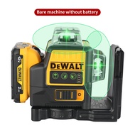 2025 DeWalt DW089LG 12 - Line 3 - Side 360° All - Around Green - Light Laser Level for Outdoor Use -