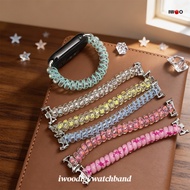 弹力一体发圈女士表带For xiaomi/mi band 10 nfc/Ceramic/band 9/band 8