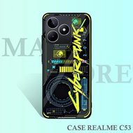 HP (GF66) Softcase Glossy Realme C53 Shiny Casing C53 | Protector Realmehp | Premium Rubber Case Rea