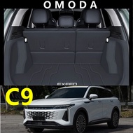2024 OMODA C9 Trunk Mat Full Wrap Special 24 Yaoguang Tail Mat Car Decoration