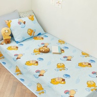 KAKAO FRIENDS Summer Single Bed Size Blanket &amp; Pillow Cover Set - Ryan &amp; Choonsik (MADE IN KOREA)