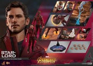 全新圓貼未開 Hot Toys Avengers End Game Star Lord