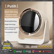 Mini Digital Fan USB Fan/ Table Fan/ | Silent Strong Wind 5 Speed Display LED Strong Wind Portable 