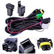 TBPH H11 Fog Light Wiring Harness Kit with LED Switch & 12V 40A Relay for Car Black
