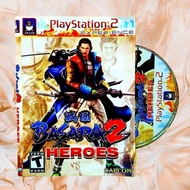 Cassette Ps2 Game Basara 2 Heroes - Cassette Game Ps2 Original - Playstation 2 Game Basara Heroes 2 