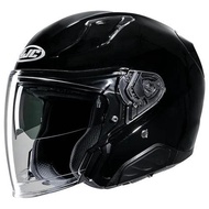 HJC RPHA31 BLACK GLOSS HALF FACE DOUBLE VISOR