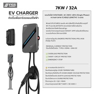 FES Engiga เครื่องชาร์จรถยนต์ไฟฟ้า เครื่องชาร์จ EV 7KW 32A/ 22KW 32A EV Charger