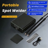 DC5V 2A Portable Power Bank Spot Welder 2-in-1 16850/21700 Lithium Battery Spot Welder Type-C Interf