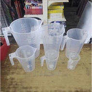 Jug Plastik/Sukatan jug plastik /Plastic jar /Jug Penyukat/kole penyukat/Plastic Measuring cup/Cawan