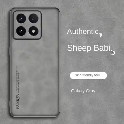 Skin-friendly Leather Case For Xiaomi 17 ProMax 15/14 Pro Ultra 15T/14T/13T Pro POCO F7/X7/M7 Pro Ul